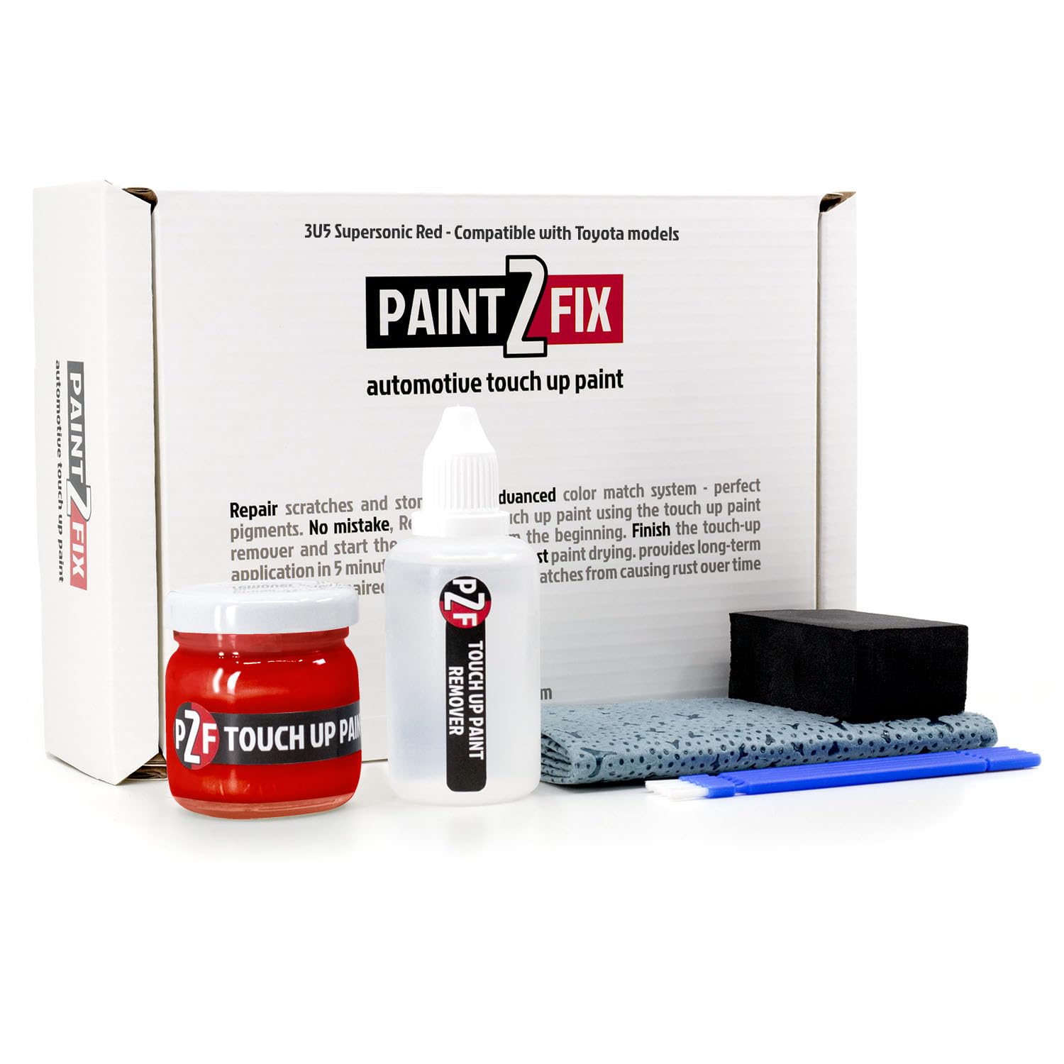Amazon.com: 3U5 Supersonic Red Touch Up Paint Kit for Toyota 0.84